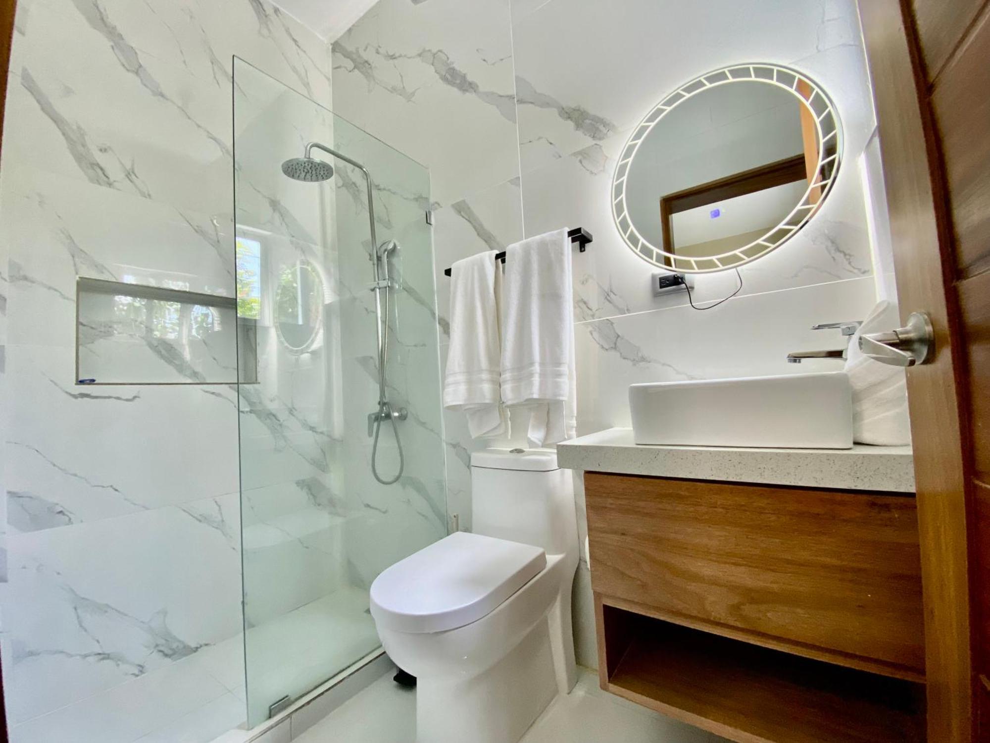 Elegante Apartamento A 100 Mts La Playa De Los Minos Rsj Rio San Juan Exterior photo