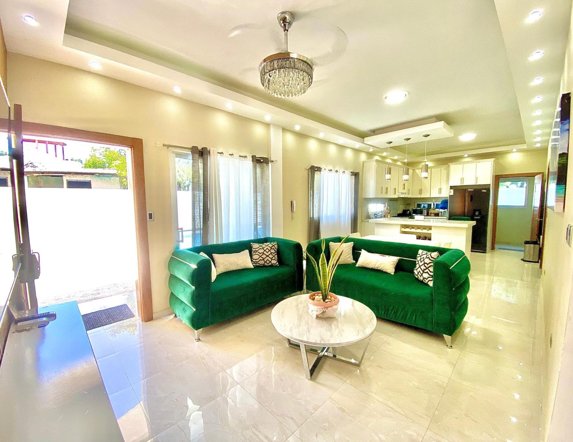 Elegante Apartamento A 100 Mts La Playa De Los Minos Rsj Rio San Juan Exterior photo