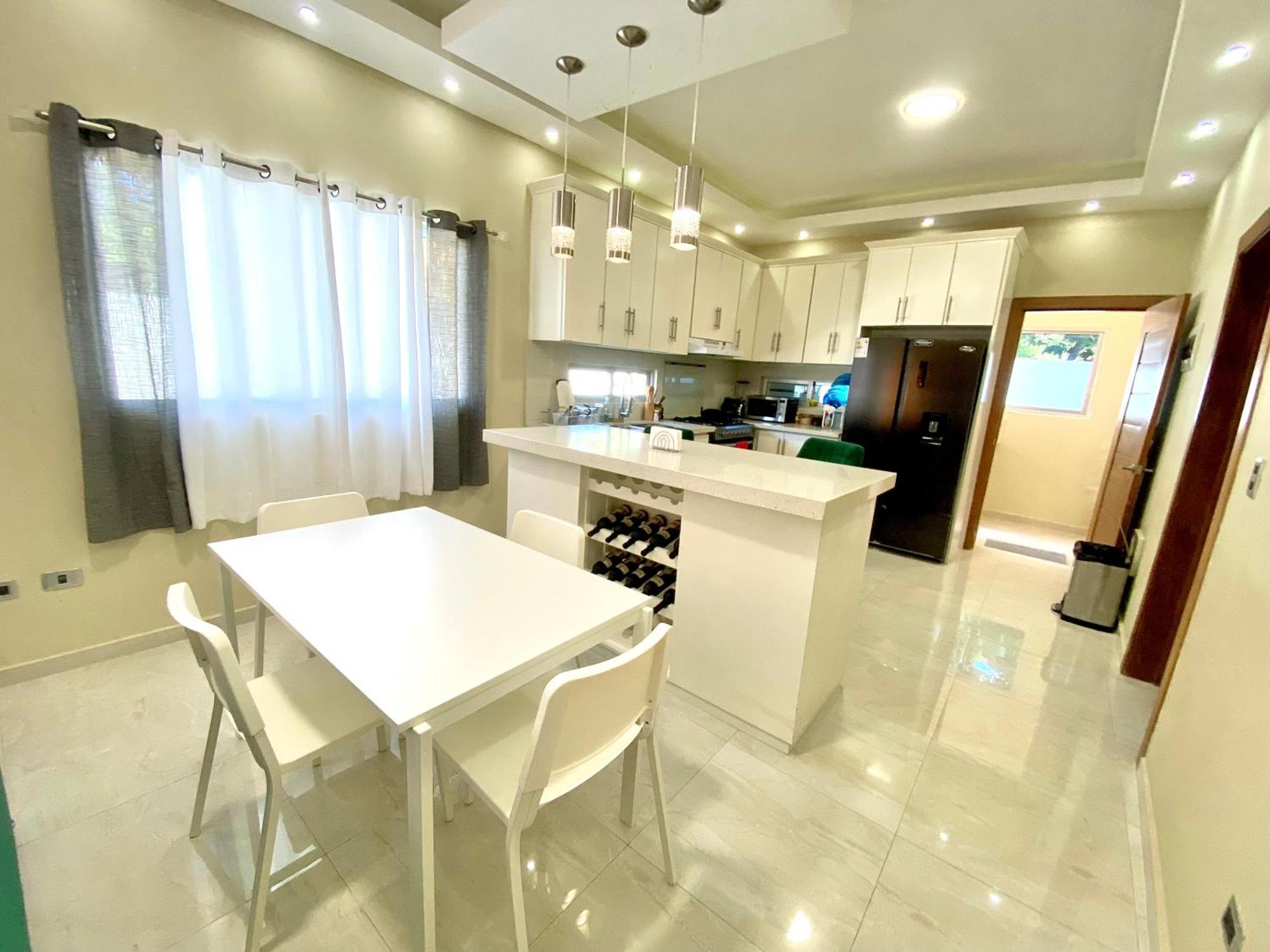 Elegante Apartamento A 100 Mts La Playa De Los Minos Rsj Rio San Juan Exterior photo